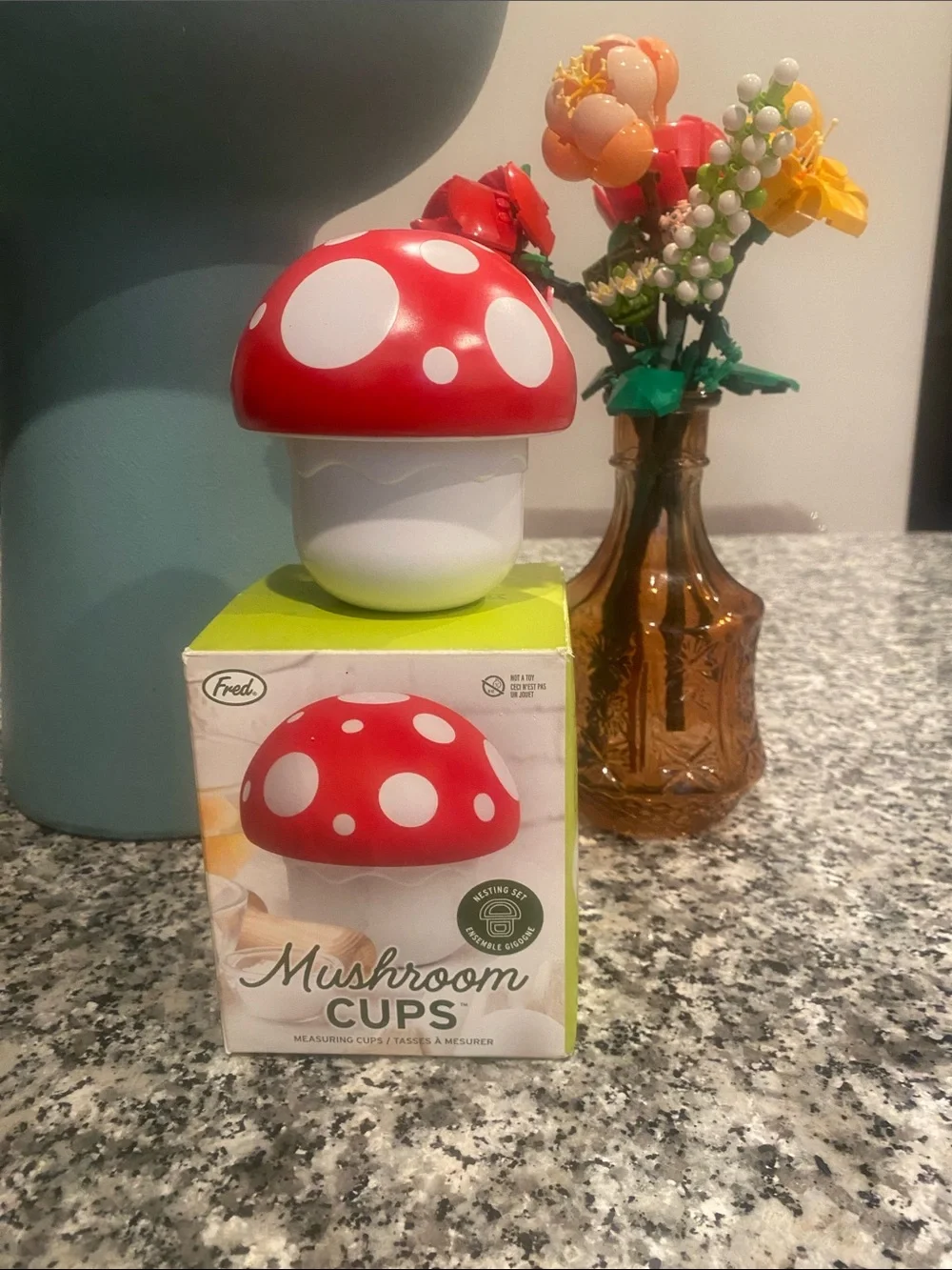 NWB FRED Mushroom Nesting Measuring Cups